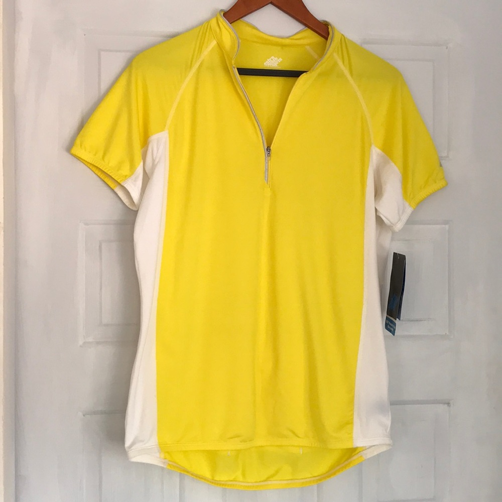 EMS Women's Large 1/2 zip Cycling Jersey Short